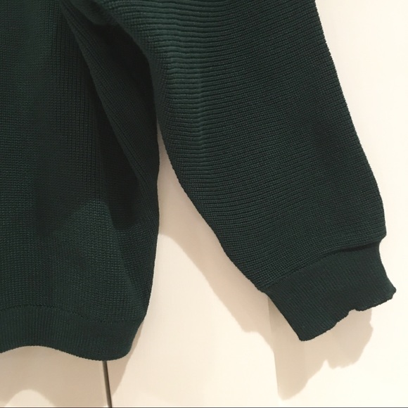 Gorgeous hunter green crop sweater - Picture 5 of 5